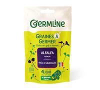 GERM'LINE - Graines à Germer Alfalfa Bio | Riche en Protéines & Fibres | Faciles à Cultiver | Sachet 150g | Fabrication française