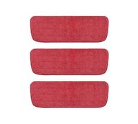 GeRnie Chiffon de nettoyage en microfibre, tête de nettoyage remplaçable for sol humide et sec, tampon de nettoyage à double usage, chiffon de nettoyage lavable, balai à vaporisation trapézoïdal(3 pcs