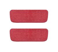 GeRnie Chiffon de nettoyage en microfibre, tête de nettoyage remplaçable for sol humide et sec, tampon de nettoyage à double usage, chiffon de nettoyage lavable, balai à vaporisation trapézoïdal(2 pcs