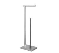 GERZWY DZY003-LS Support de Papier Toilette sur Pied avec réserve en Acier Inoxydable SUS 304 antirouille