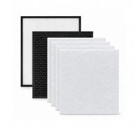 GeSai Pro AM3 AM4 AW1 AW2 AS1 AS2 Filtre de rechange compatible avec les purificateurs d'air Fellowes AeraMax Pro, support mural Array, 1 True HEPA, 1 carbone 4 pré-filtres