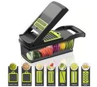 Gesentur mandoline multifonctions 13pcs coupe-légume, mandoline cuisine des decoupe legumes, rapidement et uniformément G