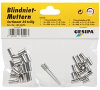 Gesipa Assortiment de rivets POP 18 un. GESIPA Quantité:1
