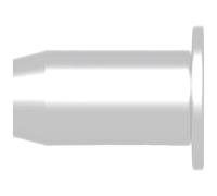 Gesipa Écrou à river tige de rivet d x l 7 x 11,5 mm M5 alu Standard (tête plate ronde) Quantité:500