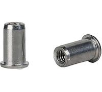 Gesipa 1433713 Ecrou à sertir en aveugle (Ø x L) 9 mm x 15.5 mm M6 acier Blindnietmutter St M6x9x15,5 Kleinkopf KS 0,25-3,5mm 250 pc(s)
