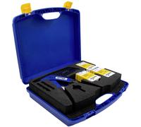 Gesipa 1433951 Flipper Coffret de Pince à Main pour Pose de Rivet Aveugle, Bleu/Noir