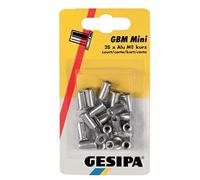 Gesipa Écrou à rivet PolyGrip® M8 11 x 20 mm Acier inoxydable A2 – 25 pièces