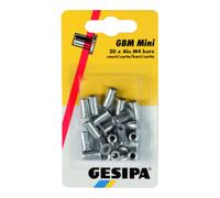 Gesipa Ecrous à rivets aveugles Gesipa Mini-Pack Alu M 5 Short Quantité:1