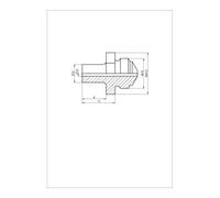 Gesipa Embout buccal Gesipa V-17/24 pour pièces de rechange (version étendue 8 mm) Quantité:1