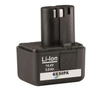 Gesipa GESIPA Batterie Li-Ion à changement rapide, Capacité: 2,0 Ah Quantité:1