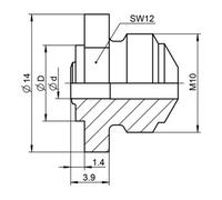 Gesipa Gesipa pièce de rechange embout buccal 16/42 MB 6,4 Quantité:1