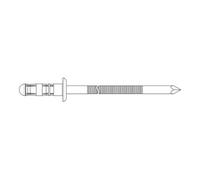 Gesipa Rivet POP PolyBulb® tige de rivet d x l 4,8 x 16 mm aluminium / acier 500 un. GE Quantité:250