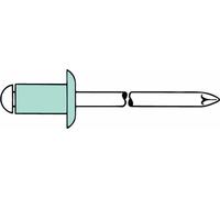 Gesipa Rivets aveugles alu/acier 3 x 12 500 pces