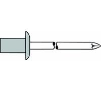 Gesipa Rivets aveugles CAP alu/acier 4,8 x 11 500 pces
