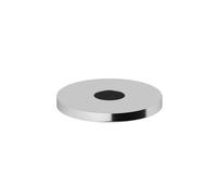 Gessi Anello, bouton-poussoir sans contact, à commande électronique, avec réglage de la température et de la quantité deau par vannes darrêt, 30653031, Couleur: chrome