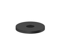 Gessi Anello, bouton-poussoir sans contact, à commande électronique, avec réglage de la température et de la quantité deau par vannes darrêt, 30653299, Couleur: Noir XL