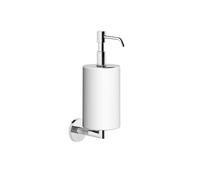 Gessi Anello distributeur de savon pour montage mural, blanc mat, 63713707, Couleur: Métal noir brossé PVD