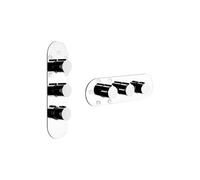 Gessi Anello, kit prêt à lemploi avec 3/4- ou 5 prises à commande individuelle, 43072713, Couleur: Laiton antique