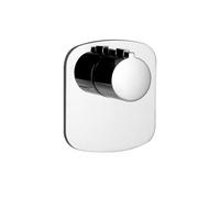 Gessi Anello, kit prêt à monter pour thermostat encastré 3/4 haute performance, 43256727, Couleur: Laiton brossé PVD