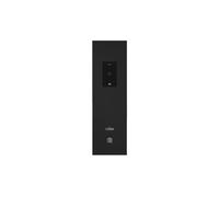 Gessi Binario, ensemble complet de contrôle numérique, contrôle par écran tactile de tous les modules électroniques et hydriques connectés, design Rettangolo, 61217707, Couleur: Métal noir brossé PVD