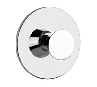Gessi CONO mitigeur monocommande prêt à lemploi, sans inverseur, pour baignoire/douche, une sortie, 45061706, Couleur: Métal noir PVD