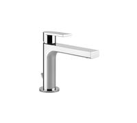 Gessi Emporio Via Manzoni Mélangeur monocommande de lavabo, avec vidage 1 1/4, saillie 128 mm, 38601031, Couleur: chrome