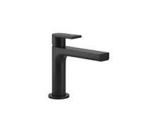 Gessi Emporio Via Manzoni Mélangeur monocommande de lavabo, sans garniture mécanique, saillie 128 mm, 38605299, Couleur: Noir XL