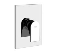 Gessi Emporio Via Solferino Mitigeur monocommande prêt à lemploi, sans inverseur pour baignoire/douche adapté pour corps encastré, une sortie, 49061031