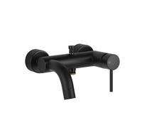 Gessi Emporio Via Tortona Mélangeur bain/douche pour installation apparente, inverseur automatique bain/douche, 031, 18613299, Couleur: Noir XL