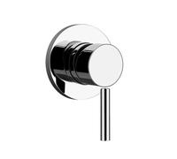 Gessi Emporio Via Tortona set de finition pour mitigeur monocommande, 1 voie, sortie par le haut, pour corps caché, rosace 100mm, 19710031
