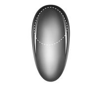 Gessi Equ'ilibrio, corps pour mitigeur monocommande de lavabo sans poignée, 3/8 Flex-flange, 52001246, Couleur: PVD or