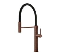 Gessi GESSI 316 Semiprofessionale Copper Brushed PVD - 60012#708 Mitigeur Ãvier | Cuivre brossÃ© PVD, Bec semi-professionnel double fonction, Hauteur bec 250 mm