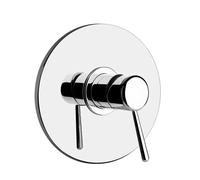 Gessi Goccia ensemble bain/douche prêt à lemploi pour mitigeur encastré, 1 sortie en haut, 44676713, Couleur: Laiton antique