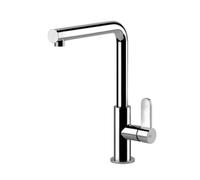 Gessi HELIUM Girevole Chrome - 50105#031 Mitigeur Ãvier | Chrome brillant, Bec pivotant 360Â°, DÃ©bit rÃ©glable
