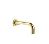 Gessi Inciso bec de baignoire mural avec un raccord 1/2, pour mitigeur séparé, saillie 190 mm, 58103246, Couleur: PVD or