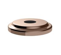 Gessi Inciso-, capteur sans contact à commande électronique pour montage sur table, sortie de lavabo encastrée dans le mur ou dans le plafond, 58035, 58018030, Couleur: PVD de cuivre