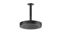 Gessi Inciso décor anticalcaire douche de tête D218 mm, avec articulation et bras de plafond 281 mm, 1/2 connexion, 58186710, Couleur: Laiton PVD