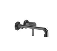 Gessi Inciso kit prêt à poser pour mitigeur monocommande encastré, lavabo avec rosaces simples D65 mm, bec 264-234 mm, sans garniture découlement, 58089187, Couleur: Bronze antique