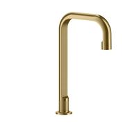 Gessi Inciso, lavabo sur colonne, hauteur du bec 314 mm, 58095727, Couleur: Laiton brossé PVD