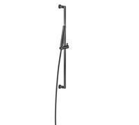 Gessi Inciso Set de barres de douche 800 mm, douchette anticalcaire et flexible 1500 mm, supports de douche non orientables latéralement, 58145713, Couleur: Laiton antique