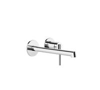 Gessi Ingranaggio kit prêt à poser pour mitigeur monocommande à encastrer, lavabo avec rosaces simples D=65 mm, bec 205-175 mm, 63583031, Couleur: chrome