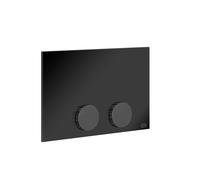 Gessi Ingranaggio Plaques de fixation pour Tece (Teceprofil et Tecebox), 54641706, Couleur: Métal noir PVD