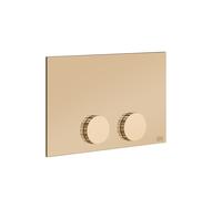 Gessi Ingranaggio Plaques de fixation pour Tece (Teceprofil et Tecebox), 54641735, Couleur: Bronze chaud PVD