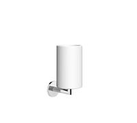 Gessi Ingranaggio, porte-gobelet mural, avec gobelet fixe blanc mat, 63807713, Couleur: Laiton antique