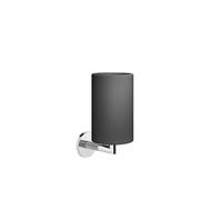 Gessi Ingranaggio, porte-gobelet mural, avec gobelet fixe noir mat, 63808708, Couleur: Cuivre brossé PVD