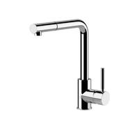 Gessi NEUTRON Monogetto Chrome - 17169#031 Mitigeur Ãvier | Chrome brillant, Bec monogicler fixe, DÃ©bit rÃ©duit Ã©conomie eau