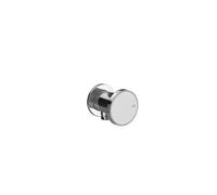 Gessi Origini Coude de raccordement mural avec support de douche, sécurité intrinsèque, raccord 1/2, montage mural, 66161031, Couleur: chrome