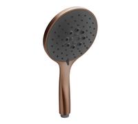 Gessi Origini Douchette anticalcaire, avec insert noir, 3 jets, 14378708, Couleur: Cuivre brossé PVD
