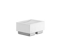 Gessi Rettangolo accessoires porte-savon version stand, plat blanc, 20825735, Couleur: Bronze chaud PVD