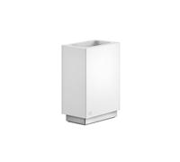 Gessi Rettangolo accessoires porte-verre version simple debout, gobelet blanc, 20834708, Couleur: Cuivre brossé PVD